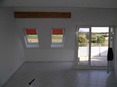 Geschmackvolle 2-geschoßige Penthouse-Wohnung mit gehobener Innenausstattung mit EBK in Griesheim