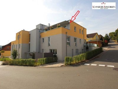 LIFESTYLE - PENTHOUSE MIT GROSSZÜGIGER DACHTERRASSE & BURGBLICK