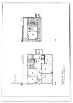 4-Raum-Wohnung über 2 Etage mit Gartennutzung, hochwertig saniert