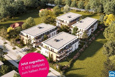 BELLA VITA - Erwerben Sie den zweiten KFZ-Stellplatz mit einem Preisnachlass von 50 %.