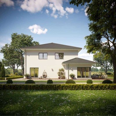 ! Bauen Sie ein Doppelhaus im toskanischen Stil ! Inkl. familienfreundlichem Grundstück !