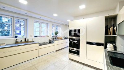 Generalsanierte historische Villa auf außergewöhnlichem Grundstück