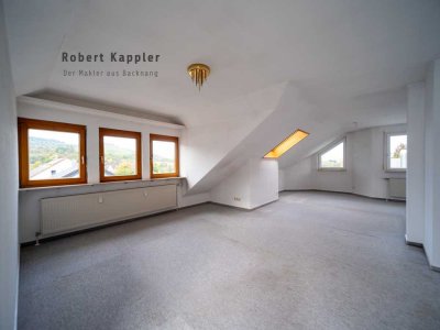 Sonnige 3-Zimmer-Wohnung, an den Weinbergen von Schnait gelegen - inkl. PKW-Stellplatz