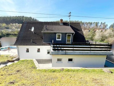 Solides Zuhause mit Zukunftsperspektive – liebevoll gepflegtes Zweifamilienhaus mit Teilvermietung