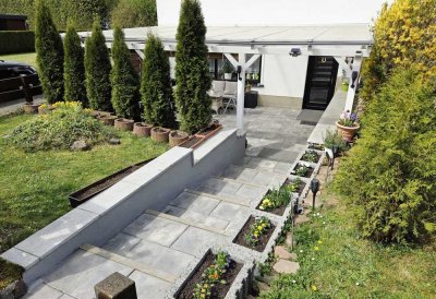 3-Zimmer-Wohnung mit großer Terrasse & Gartenanteil in Leun