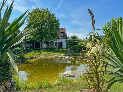 Hier fühlt man sich wohl, hier will man leben - Liebevoll erhaltene, historische Landvilla