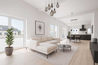 Stilvolle Penthouse-Oase über den Dächern von Speyer