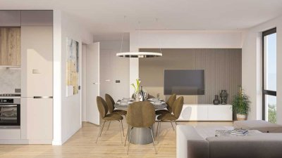 2-Zimmer-Wohnung mit Balkon und hochwertiger Ausstattung in zentraler Lage von Hechingen