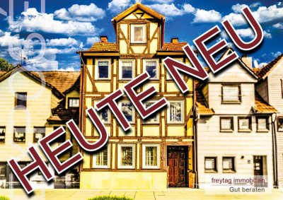 Hann.-Münden: Großes Fachwerkhaus an der Werra