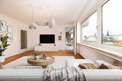 Gemütliche 3 Zimmer Wohnung mit großer Süd-Loggia
