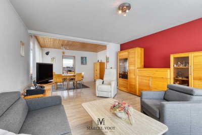 Zentral gelegen und dennoch ruhig: 4-Zimmer Erdgeschosswohnung mit großem Balkon