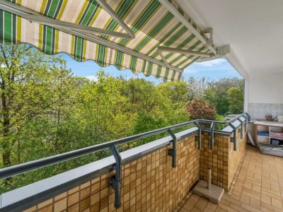 Modernisierte 3-Zimmer-Wohnung mit Tiefgaragenstellplatz in ruhiger Lage von Düsseldorf-Garath