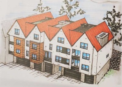 Traumhafte 3,5 Zimmerwohnung im Herzen Crailsheims, mit Balkon und Duplex-Stellplatz