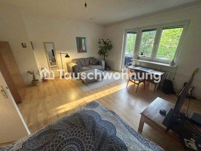 Tauschwohnung: Großzügige 1-Zimmer Wohnung mit Balkon zum Innenhof