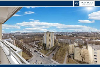 Ruhiges Wohnen über der Stadt – 2-Zimmer mit Aussicht & Loggia