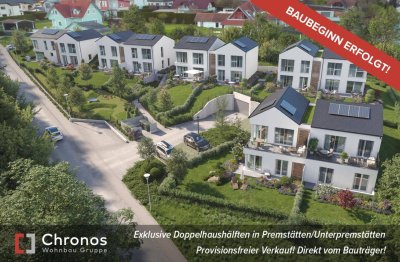 Sommer-AKTION! Baubeginn Erfolgt! Neubau-Doppelhaushälfte in Unterpremstätten! Moderne Wohnanlage mit nur 10 Einheiten!