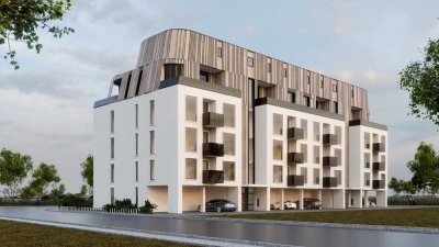 Stilvolle 2-Zimmer-Wohnung mit gehobener Innenausstattung mit Balkon in Weyhausen