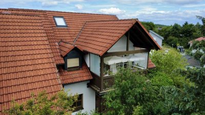 3-Zimmer- Wohnung plus Dachstudio ruhig und ungestört in gesuchter Lage von Usingen - Eschbach