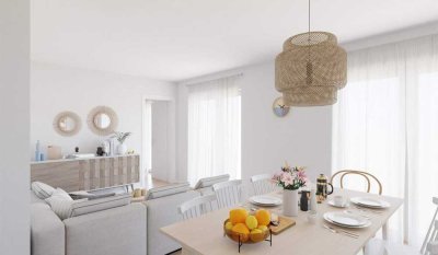 Erdgeschosswohnung mit Terrasse und Garten