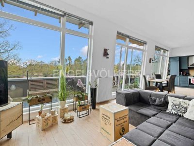 Attraktive Penthouse-Wohnung nahe des Öjendorfer Sees