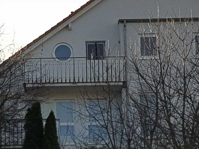 Maisonette Wohnung mit Tiefgarage und herrlichen Blick auf die Hohenloher Ebene
