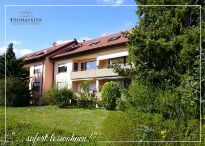 SCHÖNE 2 ZIMMER DG-WOHNUNG MIT TOLLER TERRASSE IN BESTER WOHNLAGE
