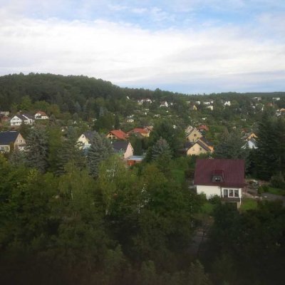 Wohnen am Teich mit Blick zum Stadtwald
