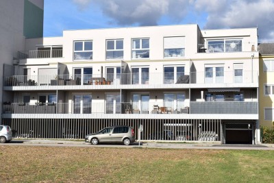 AKTION, inkl. Garagenplatz u. Stellplatz, Erstbezug, günstige 3 Zi Wohnung, offener Grundriss, 12m² Loggia, Homeoffice, TOP öffentl. Anbindung, im Zentrum von Vösendorf