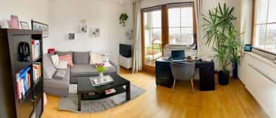 ZWISCHENMIETE: Helle, möblierte 2-Zimmer-Wohnung mit Balkon – Nähe Innsbruck, befristet zu vermieten