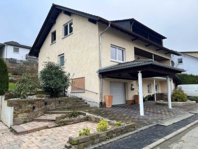AS-Immobilien.com +++Gepflegtes 1-2-Familienhaus in Jossgrund - Viel Platz für Familie und Fahrzeuge
