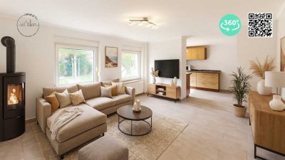 Terrasse – Garten – Wohlfühlen: Modernisierte ETW in ruhiger Lage von Grünwettersbach