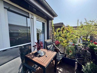 Charmante 2-Zimmer-Maisonettewohnung mit Kamin, Balkon & Stellplatz in Grevenbroich