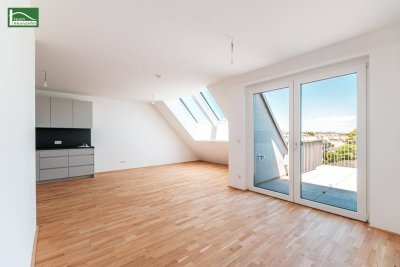 Anlegerwohnung für Investoren (Nettopreis) - sofort vermietbar inkl. Küche - DG-Wohnung mit Terrasse in Ruhelage auf Eigengrund