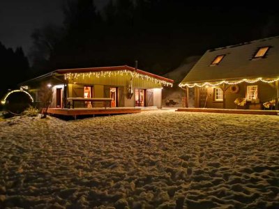 Traumhaftes Anwesen in Alleinlage mit Fasssauna