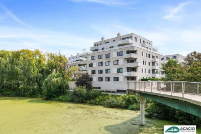 traumhafte 4-Zimmer-Wohnung in bester Lage Tullns mit Blick auf den Wasserpark / Ruhelage - zentral - nächst der Donaulände gelegen