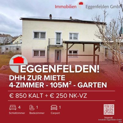 Eggenfelden! Doppelhaushälfte mit großem Garten in der Innenstadt (250923)