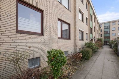 Gepflegte 2 Zimmer Hochparterre-Wohnung mit Balkon