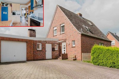 Renoviertes EFH mit Garage (vermietet) in ruhiger, zentraler Lage von Weener