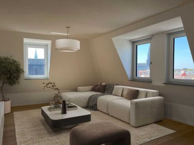 Exklusive Penthouse-Oase in Ulm – 4-Zimmer-Traum mit privatem Dachgarten