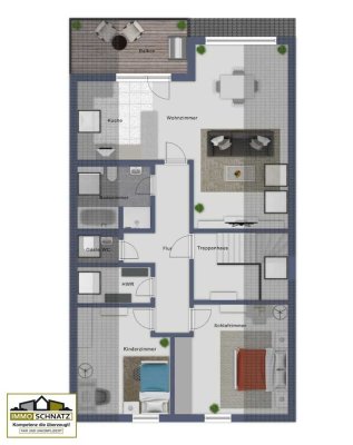 Frisch renoviert & bezugsbereit: Charmante Wohnung mit Garage im Zentrum von Obernburg