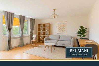 BRUMANI | Helle 3-Zimmer-Wohnung mit zwei Balkonen und Aufzug in gepflegter Lage, Freiburg-Zähringen