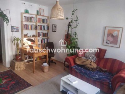 Tauschwohnung: Tausche 2,5 Z.-Wohnung mit Südbalkon in ruhiger Eisi-Nähe