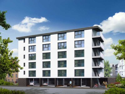 Neubau HN-Zentrum Studentenwohnung Micro-Apartment in Holzhybridbauweise Top Mietrendite