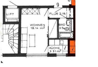1-Zimmer-Wohnung in München Au