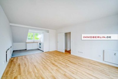 IMMOBERLIN.DE - Top saniert: Sonnige Dachgeschosswohnung mit Südterrasse & schönem Ambiente