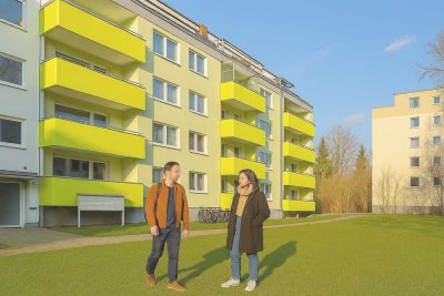 Helle möblierte 2-Zimmer-Wohnung mit Einbauküche in Karlsfeld