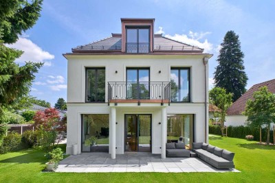 Zeitlos-Elegante Modernität: Hochwertiges Familiendomizil von 2024 mit Villen-Flair
