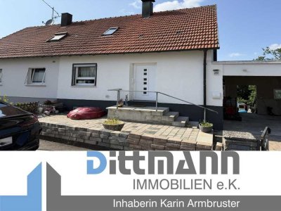 Ihr neues Zuhause! Doppelhaushälfte mit Garten und Garage