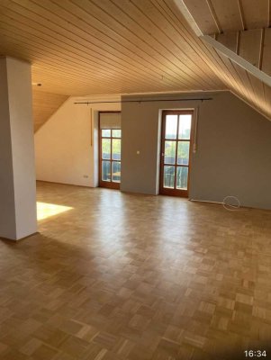 Exklusive 2-Zimmer-Atelier-Wohnung mit Balkon und EBK in Oberhaindlfing