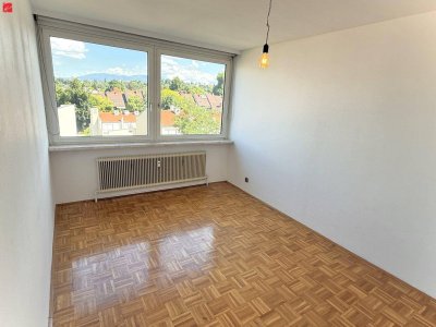 Zentraler Neubauhit: Helle Zimmer mit Grünblick!